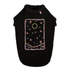 cosmicatiromの夜桜と散歩猫 ドッグTシャツ