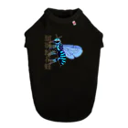 LalaHangeulの瑠璃紋花蜂 ドッグTシャツ