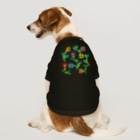 Lily bird（リリーバード）のドットな可愛いお花 Dog T-shirt