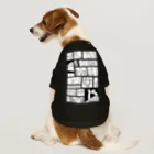 hidekiccanの犬と猫まんが柄（よみやすい） ドッグTシャツ