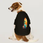 Mellow-Skyのひょっこり猫サーファー Dog T-shirt