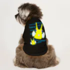 LalaHangeulのLonghorn Cowfish(コンゴウフグ)　バックプリント Dog T-shirt