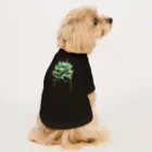 Pixel Art PlantsのPixelArt ver. Agave  Dog T-shirt