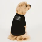 アラスカ野生動物画家きむらけいのBLACK WOLF Dog T-shirt