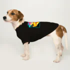 オカユのサイバーフレンチトースト Dog T-shirt