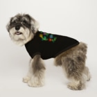 Lily bird（リリーバード）のドットな可愛いお花 Dog T-shirt