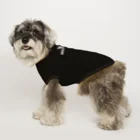 世界のカワノSHOPのセカカワロゴブラックコレクション Dog T-shirt