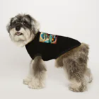 のんびりアート工房のレトロファッション Dog T-shirt