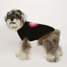 moiのいちご スライス Dog T-shirt