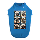 TakashiSのThe Pug Spectrum Dog T-shirt