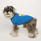 LUCKY CLUBのアイスクリーム顔ラッキーちゃん Dog T-shirt