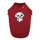 OMG DOG 【オーマイガ ドッグ】のOMG DOG オーマイガ！マルチーズのまるる (ダークカラー) ドッグTシャツ