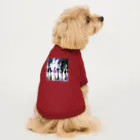 Moichi Designs Shop-2023のnew york dancer Dog T-shirt