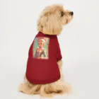 AQUAMETAVERSEのベルサイユ宮殿の華　Tomoe bb 2712 Dog T-shirt