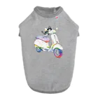 N谷スタジオのチワワのすっちゃんバイクに乗る〜レインボーバージョン〜 Dog T-shirt