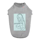 obosa_DENS/SABEAR_shop ＠SUZURIのrough drawing girl-1_ウェア Dog T-shirt