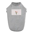 rilybiiのtwo peach tulip . ドッグTシャツ