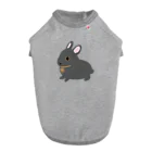 whiterabbit2010のうさぎ　ライラックオター ドッグTシャツ