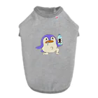 YAMAMOTO-NO-UMAMIの山本ペンギン ドッグTシャツ