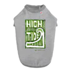 masahiro_minami_artのHIGH TIDE（グリーン） ドッグTシャツ