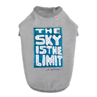 masahiro_minami_artのTHE SKY IS THE LIMIT（ブルー） Dog T-shirt