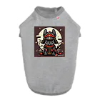 AliceDesignLab.のSamurai FrenchBulldog ドッグTシャツ