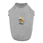 オカメ日記chのオカメインコのグッズ ドッグTシャツ