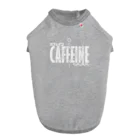 アタマスタイルの化学Tシャツ：カフェイン：コーヒー：紅茶：化学構造・分子式：科学：学問：理系 Dog T-shirt