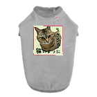 キジトラかもしれないの生きろ！猫のように ドッグTシャツ