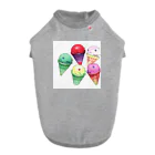 take104の可愛いアイス ドッグTシャツ