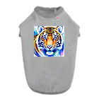 ZUKASAMAのワイルドな虎🐯 ドッグTシャツ