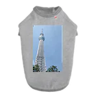 kyurakkoのTOKYO SKYTREE Dog T-shirt