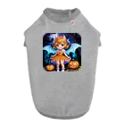 NexDreamの妖精のハロウィンフェス（かぼちゃ） ドッグTシャツ
