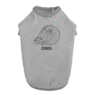 内野ツノガエルのバランスボールOMG ドッグTシャツ