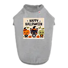 ワンダーワールド・ワンストップのHappy Halloween かわいいハローウィーンキャラクター ドッグTシャツ