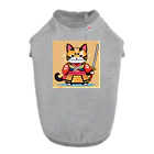 KATSUMINAの戦国武将猫 ドッグTシャツ