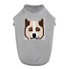 たるほのお店のピクセルアートのかわいい秋田犬 Dog T-shirt