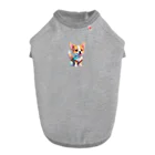 pondLeisurelyのカラフルで愛らしい子犬 Dog T-shirt