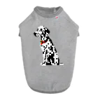 &AIのピクセルアートダルメシアン　2 Dog T-shirt