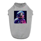 Toggle on.の宇宙犬 ドッグTシャツ