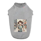 底辺の底辺好きな事を気ままに…。の走る元気な女の子 ドッグTシャツ