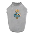 ハッピー・ディライト・ストアのバレリーナの子猫 ドッグTシャツ
