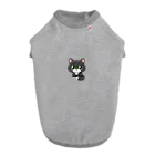 にゃんたれのグレーマーブル・ハチワレ仔猫コレクション Dog T-shirt