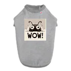 nomkyonのWoW！昆虫！No5 Dog T-shirt