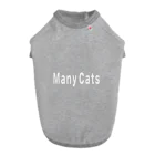 catsdogssweetのmany cats  Dog T-shirt