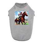 KSK SHOPの競馬(horse racing) Dog T-shirt