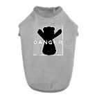 きまぐれ猫目屋のＤＡＮＧＥＲ BEAR ドッグTシャツ