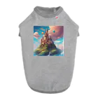 G7のショップの幻想の楽園  Fantasy Haven Castle ドッグTシャツ