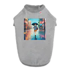 ruharuの雨 ドッグTシャツ