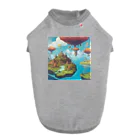 G7のショップの 幻想の浮遊アイランド コレクション（Fantastical Levitating Islands Collection） ドッグTシャツ